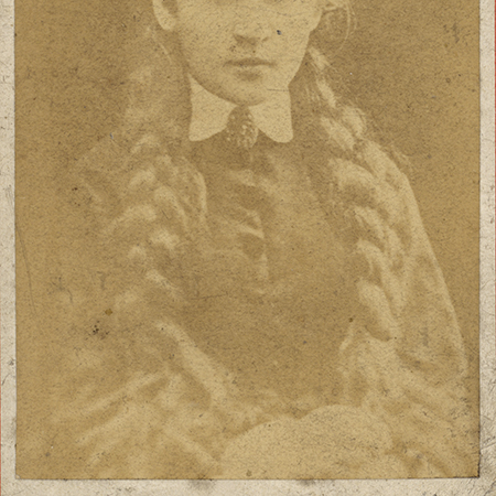 Fotografo non identificato, stampa all’albumina formato carte de visite